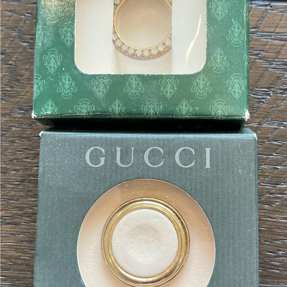Vintage Gucci Gold Bangle Bezel Watch 11/12.2 - Picture 7 of 7